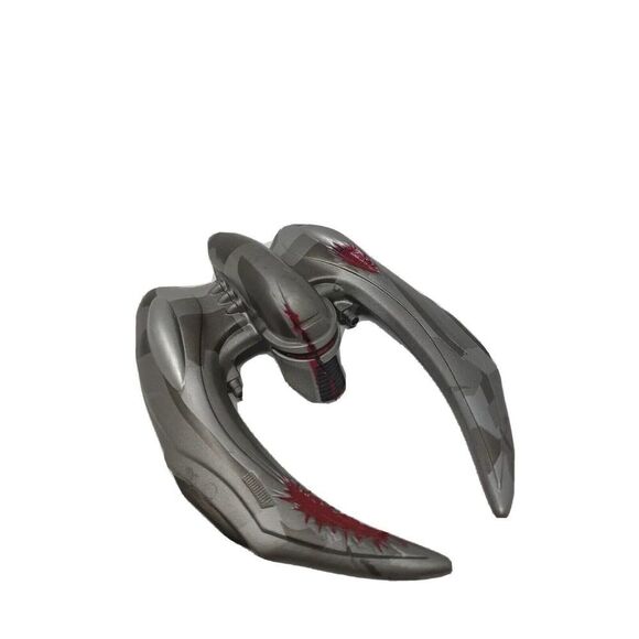 Titans Battlestar Galactica Cylon Attack Ship Gray with Red Battle Scars Cool - Picture 1 of 5